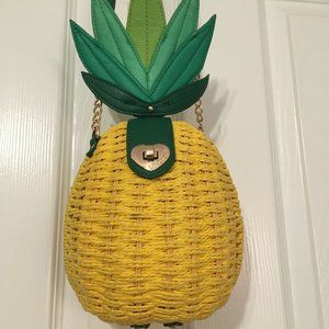 Betsey Johnson Pineapple Crossbody Bag